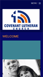 Mobile Screenshot of covenantlutheran.org